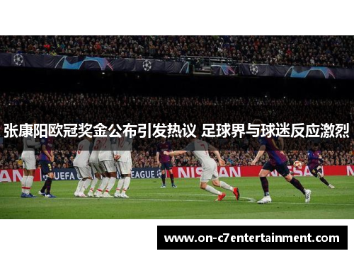 张康阳欧冠奖金公布引发热议 足球界与球迷反应激烈 张康阳欧冠奖金公布引发热议 足球界与球迷反应激烈